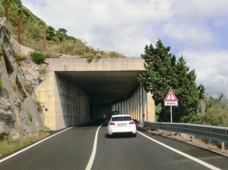 Capo Mele Tunnel southern portal