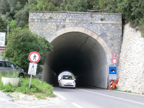 Capo San Donato Tunnel eastern portal