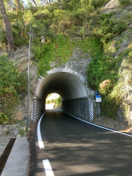 Zoagli 1 Tunnel southern portal