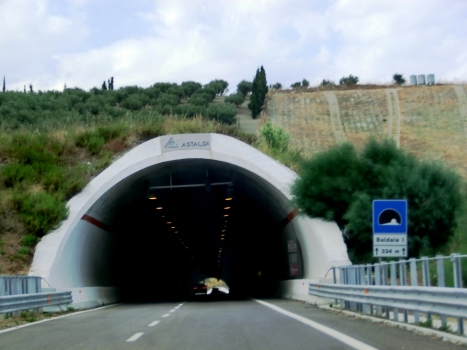 Baldaia I Tunnel souhern portal