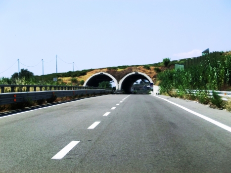 Calipea I Tunnel northern portals