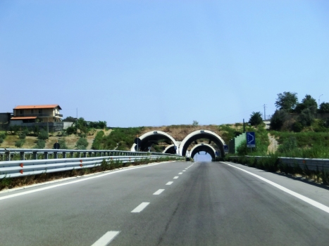 Carbone II Tunnel western portals