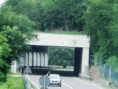 Besenello Tunnel southern portal