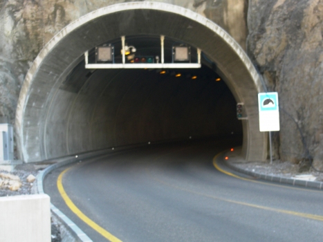 Montagna Tunnel northern portal