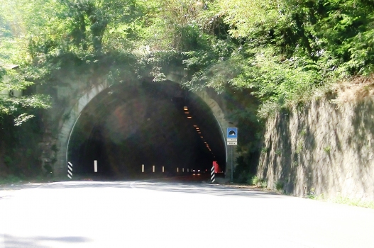Monti Pisani Tunnel eastern portal