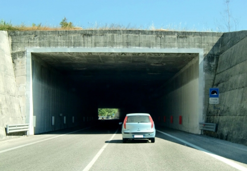 Citerna Tunnel northern portal