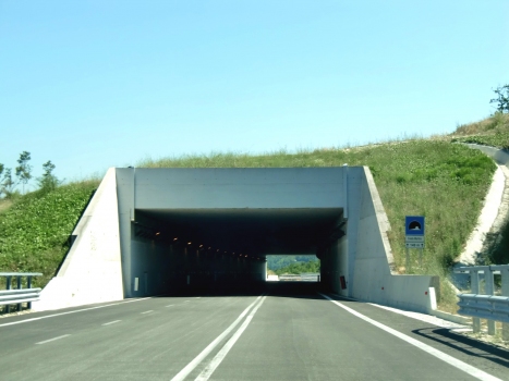 Costa Martini Tunnel northern portal