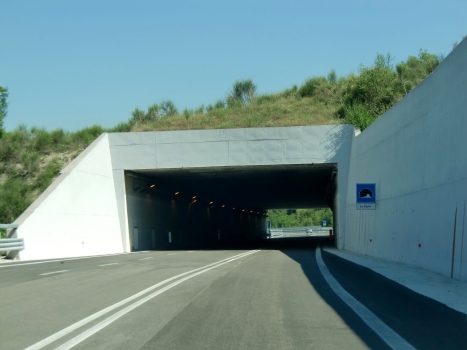 Le Vigne Tunnel western portal