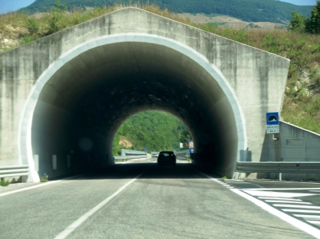 Valle dei Salici Tunnel western portal