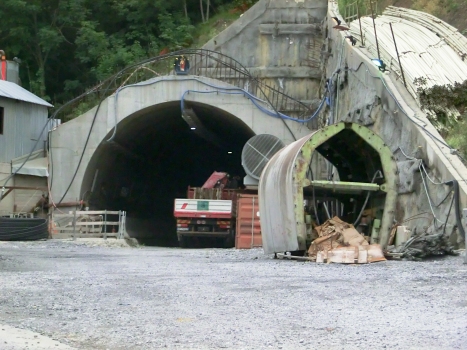 New Tende Road Tunnel northern portal