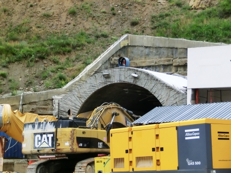 New Tende Road Tunnel southern portal