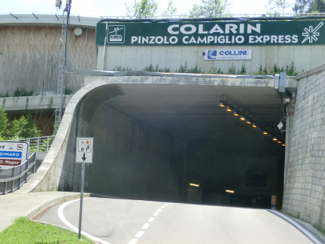 Campiglio Tunnel, Campiglio centrum ramp northern portals