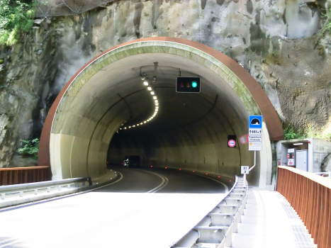 Contrada Tunnel southern portal