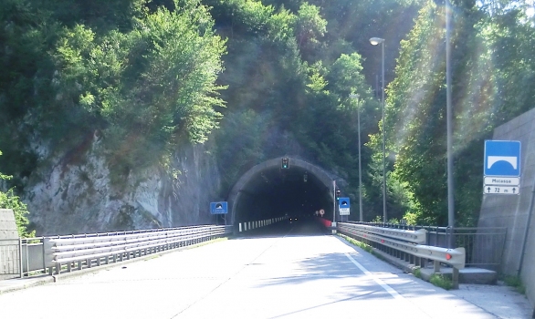 Molassa Bridge and Dint Tunnel eastern portal