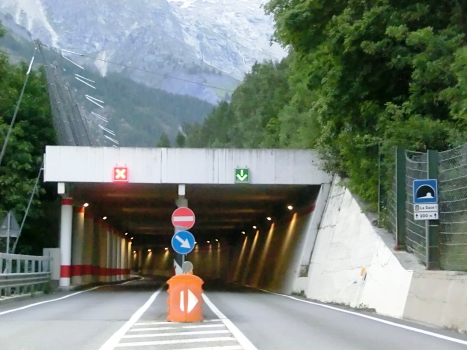 La Saxe 1 Tunnel souhern portal