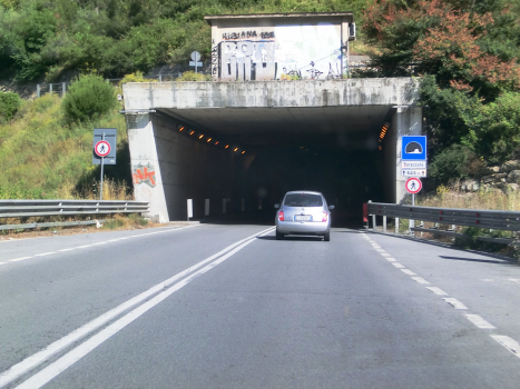 Baraccone Tunnel southern portal