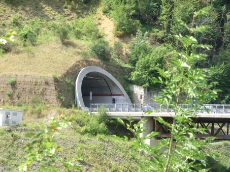 Pieve di Teco Tunnel northern portal