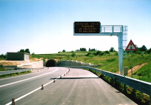 Montà Tunnel northern portal