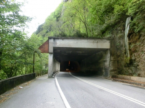 Capanne Tunnel northern portal