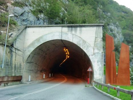 Capanne tunnel southern portal