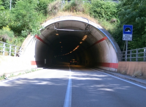 Vispa Tunnel western portal