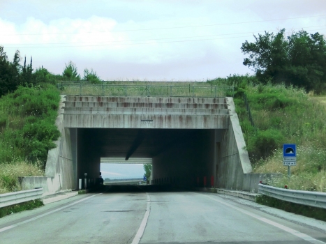 Broccaro Tunnel northern tunnel