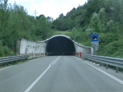 Colle del Prete Tunnel northern portal