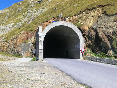 Gavia Tunnel southern portal