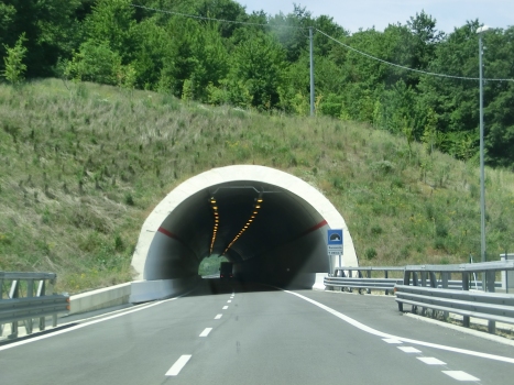 Barcaccia Tunnel northern portal