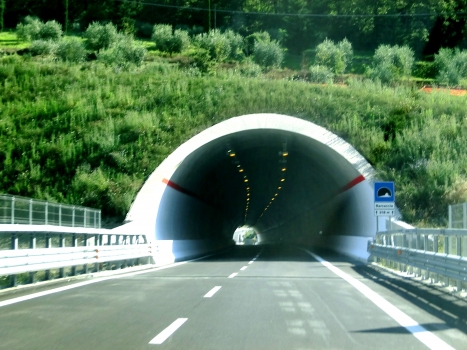 Barcaccia Tunnel southern portals