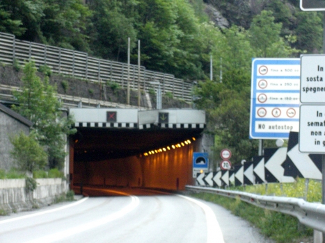 Montecrevola Tunnel western portal