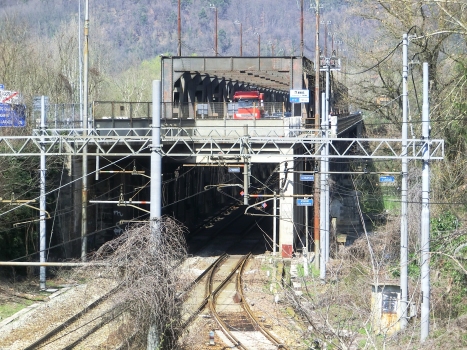 Ponte sul Ticino a Sesto Calende, southern site