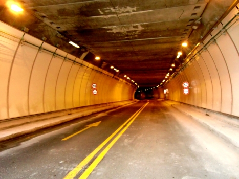 Dogana Tunnel, two lanes section