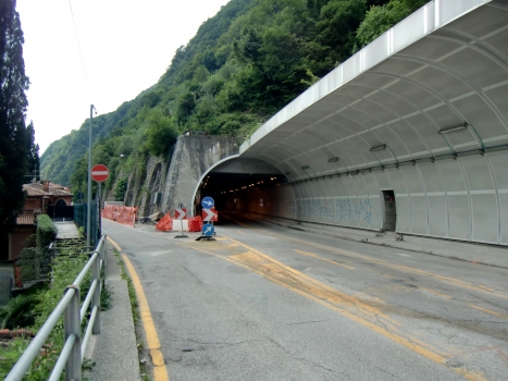 Dogana Tunnel eastern portal