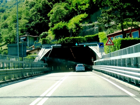 Loveno Tunnel northern portal