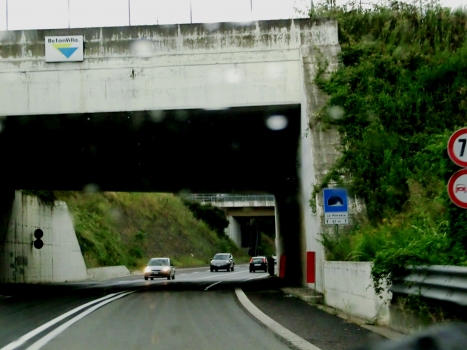 Le Marzole Tunnel eastern portal
