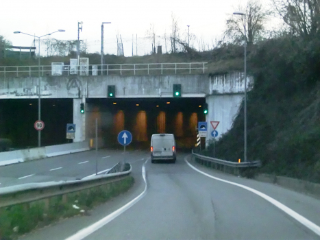 San Roberto Tunnel northern portals