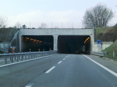 Manzoni Tunnel southern portals