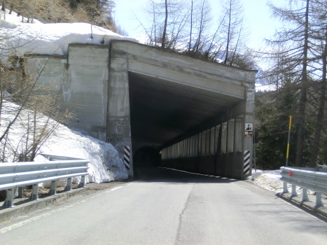 Acque Rosse Tunnel northern portal