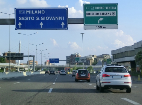 Superstrada S.S.36 interconnection with A4 motorway