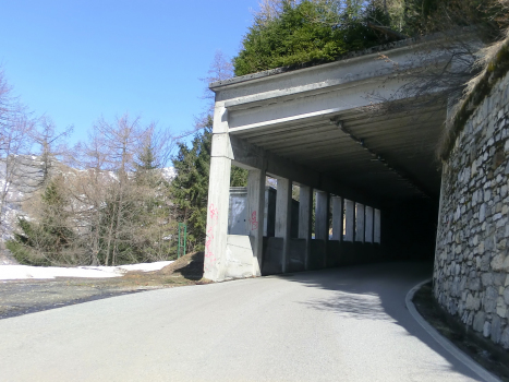 Cresta Tunnel southern portal
