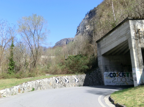 Mescolana Tunnel northern portal