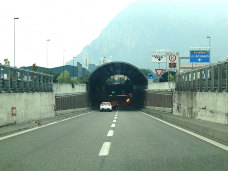 Lecco-San Martino Tunnel southern portal