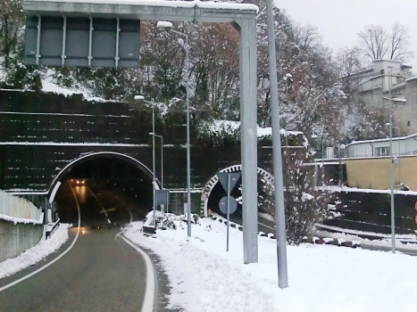 Valsassina Tunnel, via Tonio da Belledo portals