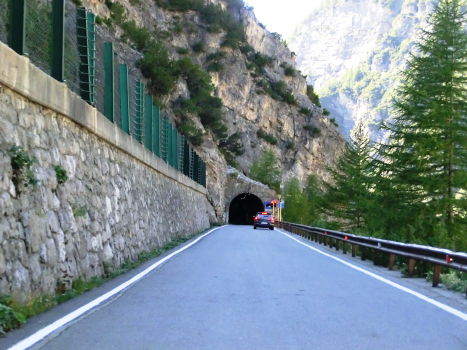 Diroccamento Tunnel eastern portal
