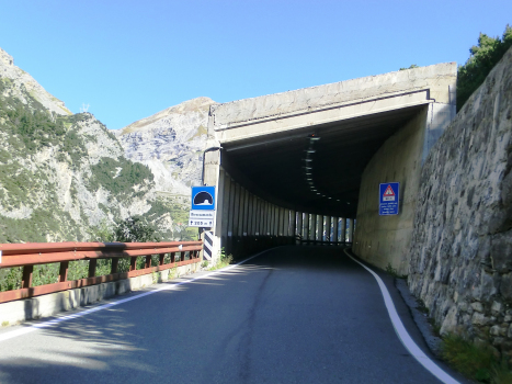 Diroccamento Tunnel western portal