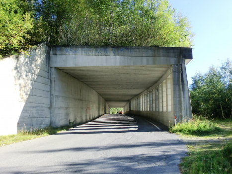 Valle Mala Tunnel northern portal