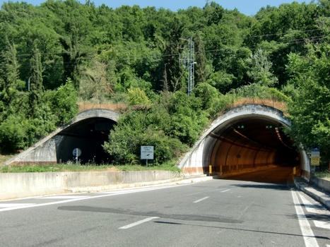Colle Giardino Tunnel northern portals