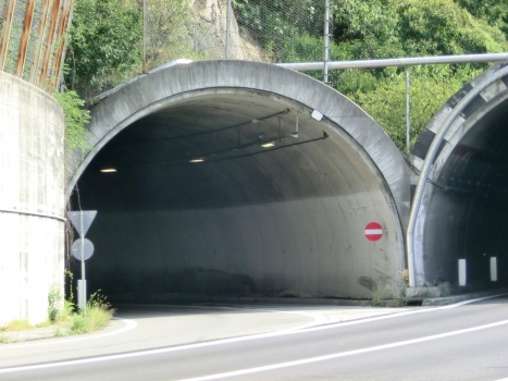 Bersaglio Tunnel northern portal
