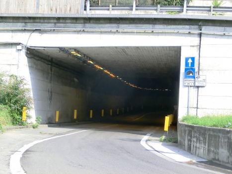 Bersaglio Tunnel southern portal